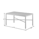 Black Outdoor Dining Table Set