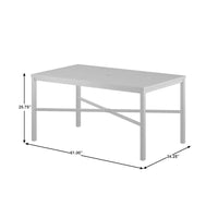 Black Outdoor Dining Table Set