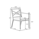 Black Outdoor Dining Table Set