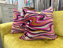 Sway-Fuchsia Pink Down Filled Pillow