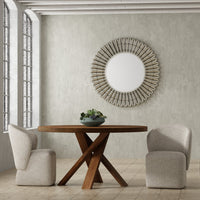 Art Deco-inspired Barrel Dining Chair Bongo Series