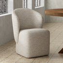Art Deco-inspired Barrel Dining Chair Bongo Series