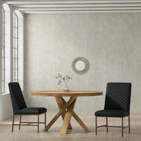 Crossings Downtown 60" Round Dining Table – Amber