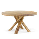 Crossings Downtown 60" Round Dining Table – Amber