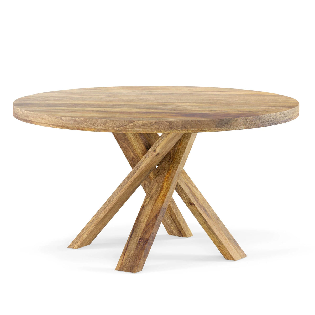 Crossings Downtown 60" Round Dining Table – Amber