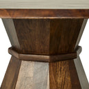 Crossings Portico 60” Round Dining Table – Hazelnut