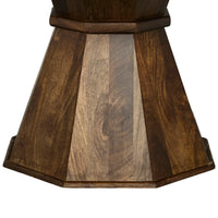 Crossings Portico 60” Round Dining Table – Hazelnut