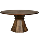 Crossings Portico 60” Round Dining Table – Hazelnut