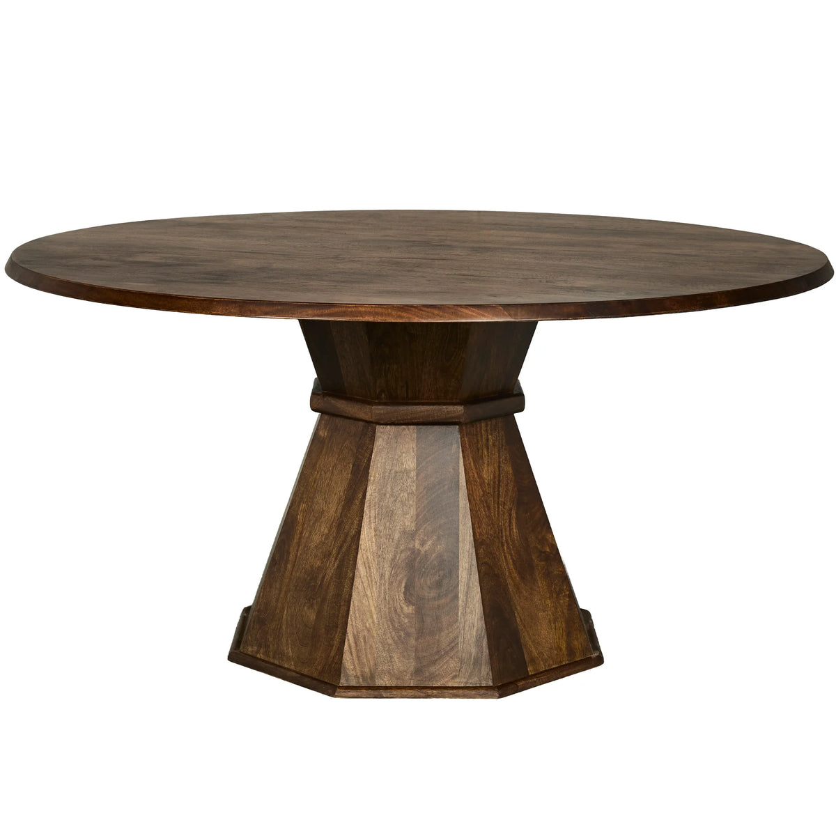 Crossings Portico 60” Round Dining Table – Hazelnut