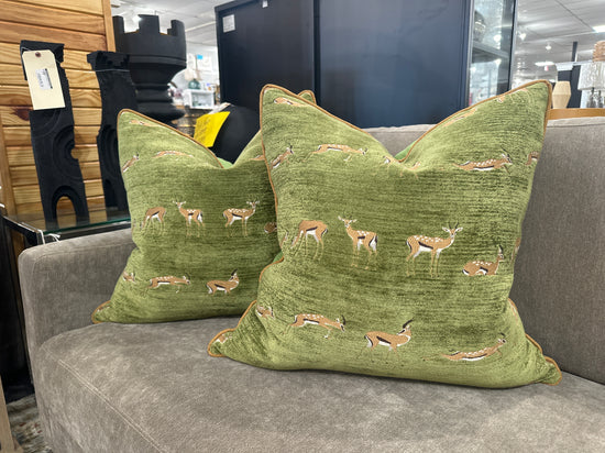 Zephyr Moss Down Filled Pillow