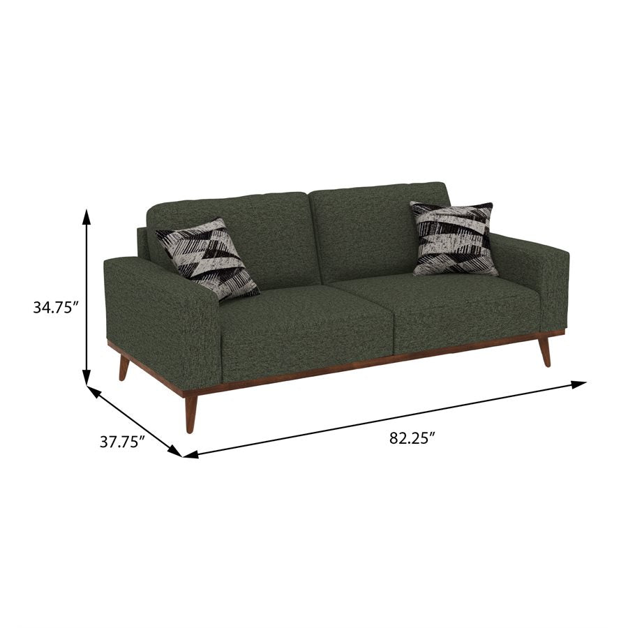 Heath Mid-Century Modern Sofa