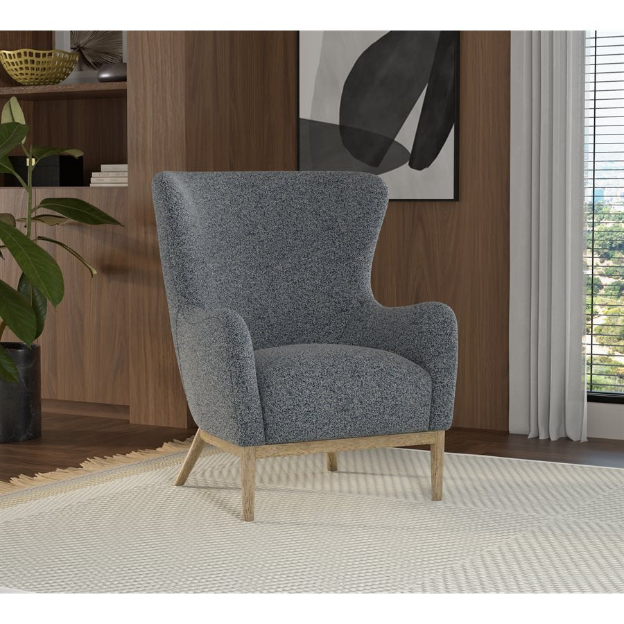 Everett Wingback Accent Chair