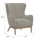 Everett Wingback Accent Chair