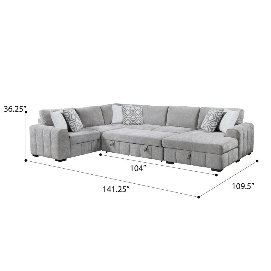 Ritchie 4-Piece Sleeper Sectional