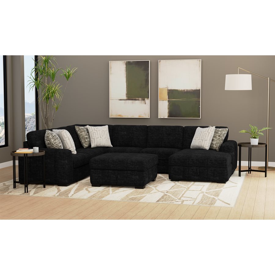 Ritchie 4-Piece Sleeper Sectional