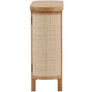 Elara Two-Door Sideboard with Cane Details – Natural