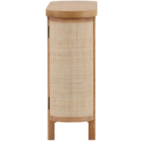 Elara Two-Door Sideboard with Cane Details – Natural