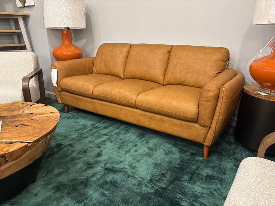 Leather Italia Mesa Sofa – Granola Tan