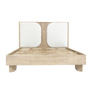 Haru Upholstered Bed in Sand Wash