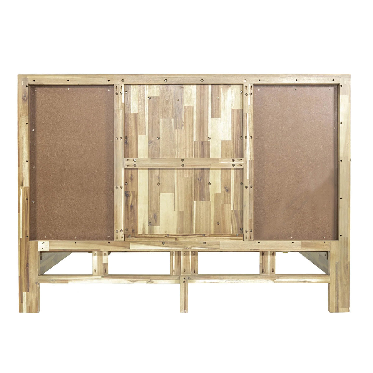 Haru Upholstered Bed in Sand Wash