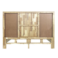 Haru Upholstered Bed in Sand Wash