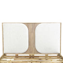 Haru Upholstered Bed in Sand Wash