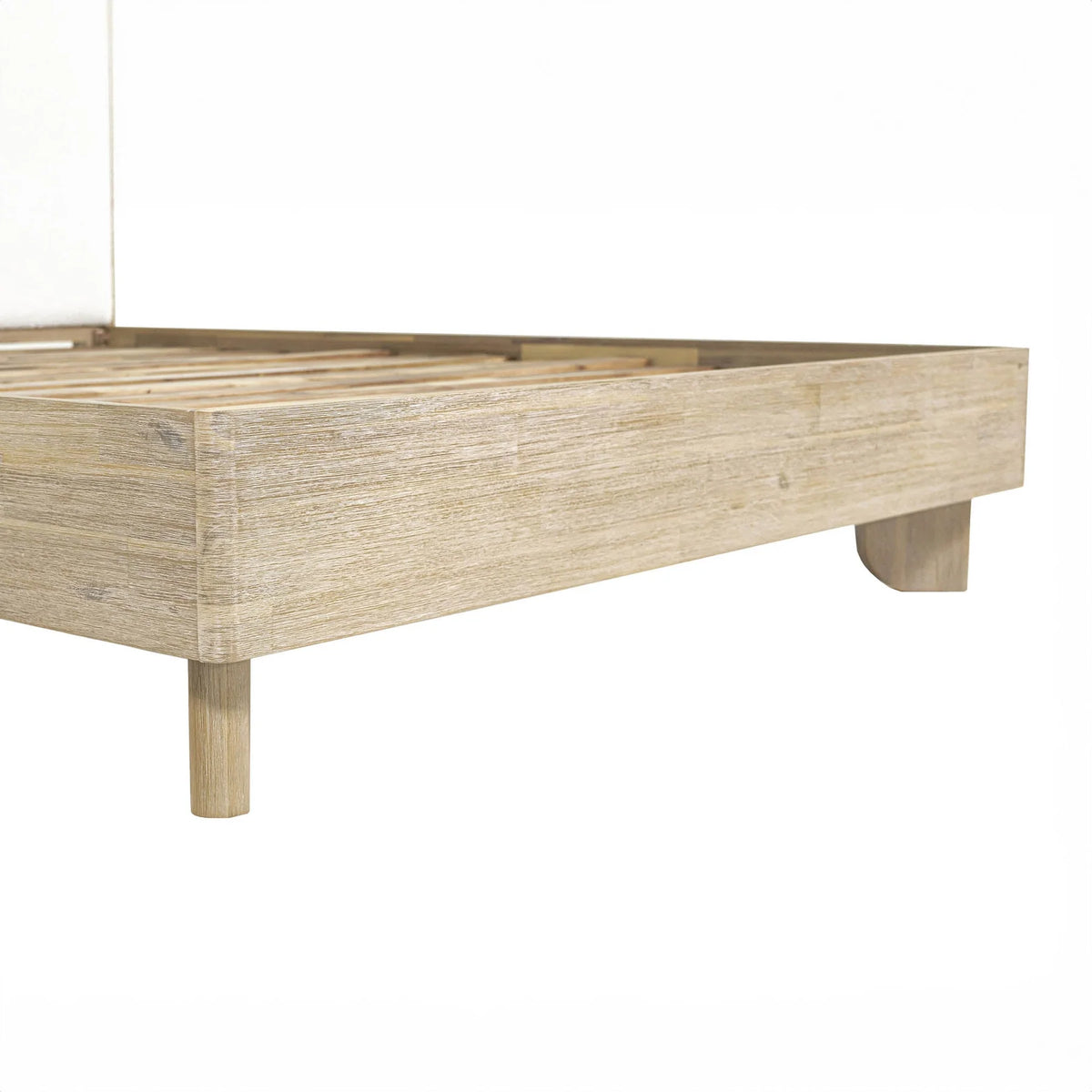 Haru Upholstered Bed in Sand Wash
