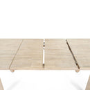 Haru 70"–102" Solid Acacia Extension Dining Table – Sand Wash