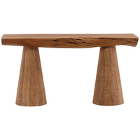 Hargrove 58" Solid Acacia Wood Console Table – Natural