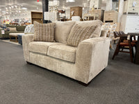 Ritz Taupe Loveseat