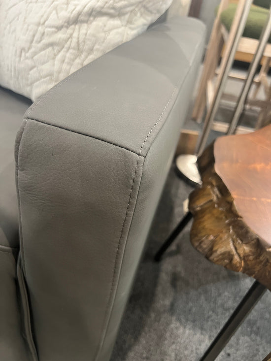 Power Reclining Leather Sectional with Power Headrests Adell Series