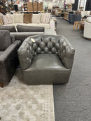 Mira Leather Swivel Chair