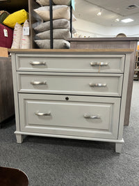 Osborne Lateral File Cabinet in Timeless Oak & Gray