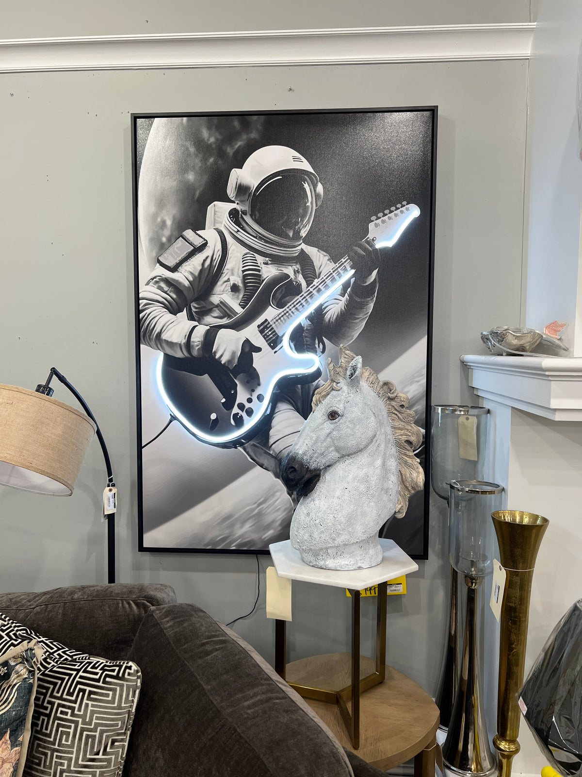 Star Man LED Wall Art