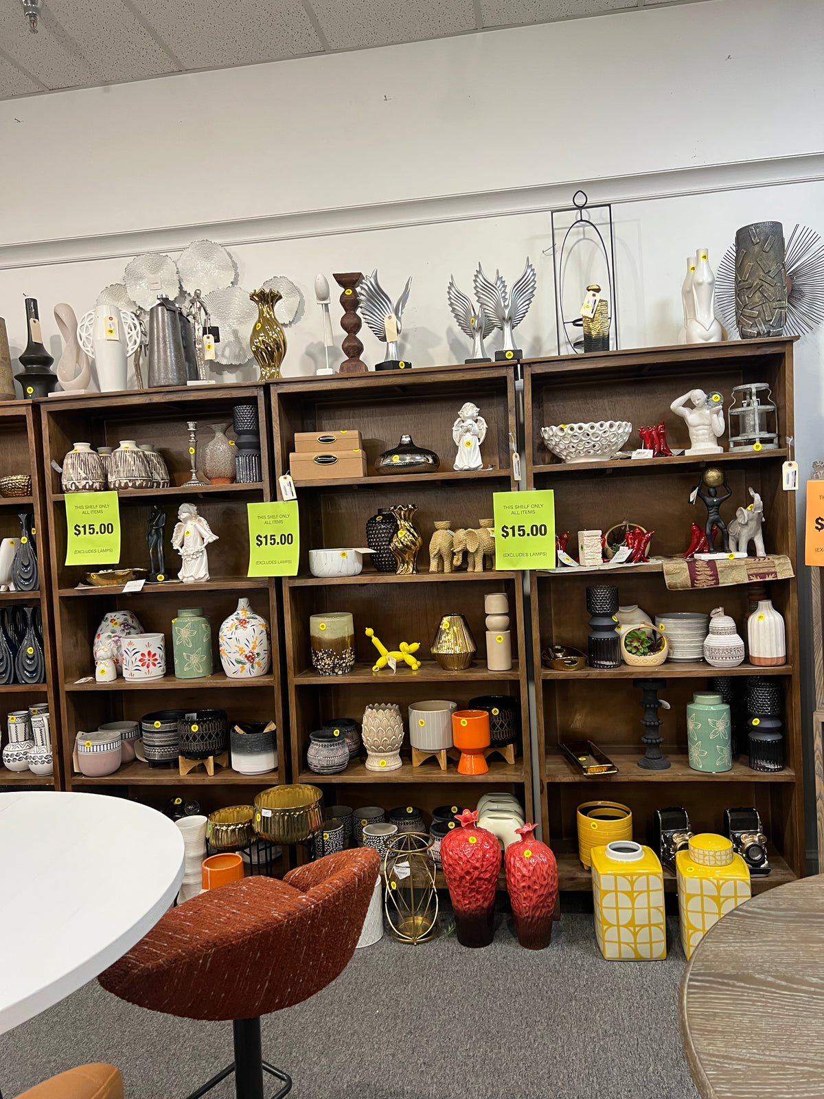 $15 Home Décor, Knick Knacks & Tchotchkes – In-Store Only