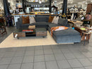 Kensington 5-Piece Modular Cloud Sectional with Ottoman – Marble Grey
