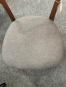 Tahoe Walnut Dining Chair – Upholstered Modern Wood Dining Chair