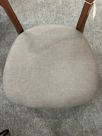 Tahoe Walnut Dining Chair – Upholstered Modern Wood Dining Chair