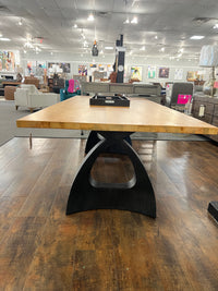 Orion 94" Rectangular Dining Table – Light Natural