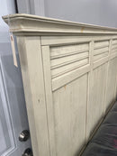 Brockton Panel Bed – Light Wheat
