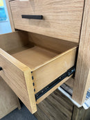 Emmalyn 3-Drawer Nightstand – Light Warm Wash