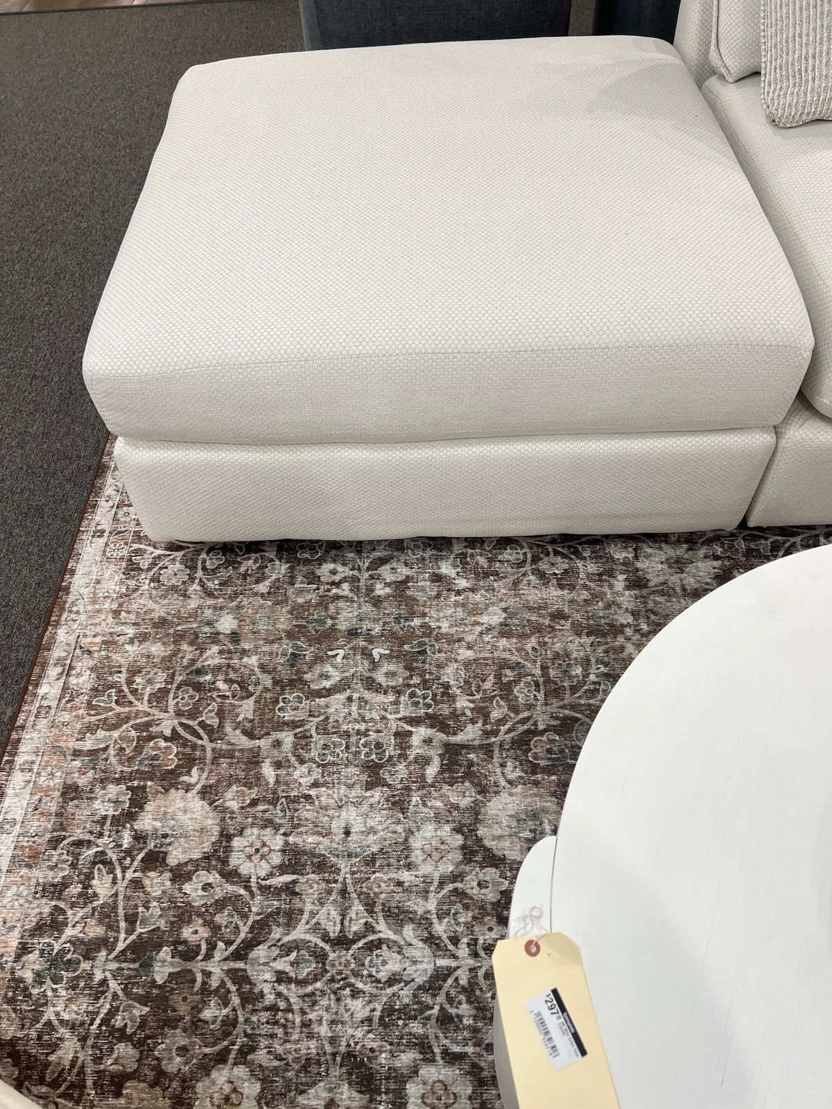 Hobnob Cotton 5-Piece Modular Sectional with Ottoman