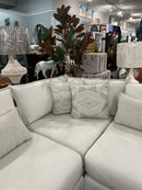 Hobnob Cotton 5-Piece Modular Sectional with Ottoman