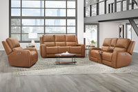 Belmont Lyric Caramel Zero-Gravity Power Recliner