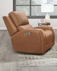 Belmont Lyric Caramel Zero-Gravity Power Recliner