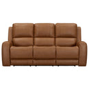 Parker House Belmont Lyric Caramel Zero-Gravity Power Sofa