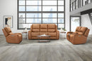 Parker House Belmont Lyric Caramel Zero-Gravity Power Sofa