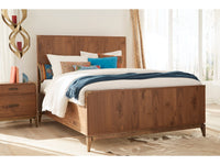 Adler Panel Bed in Natural Walnut