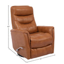 Parker House Gemini Leather Swivel Glider Recliner