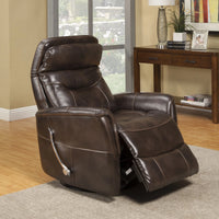 Parker House Gemini Leather Swivel Glider Recliner